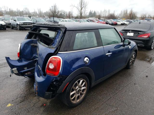 WMWXP7C59F2A35126 - 2015 MINI COOPER S BLUE photo 3