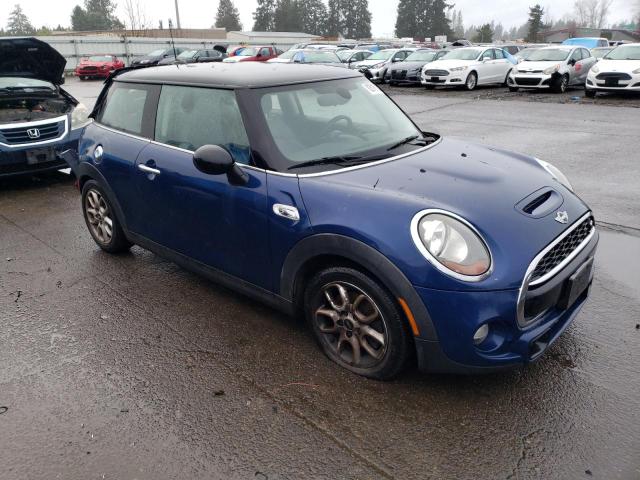 WMWXP7C59F2A35126 - 2015 MINI COOPER S BLUE photo 4