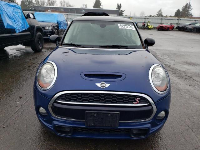 WMWXP7C59F2A35126 - 2015 MINI COOPER S BLUE photo 5