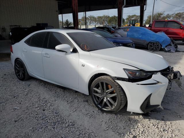 JTHBA1D26H5044282 - 2017 LEXUS IS 200T WHITE photo 4