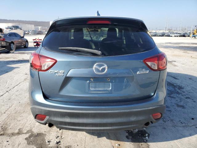 JM3KE4CY6G0917934 - 2016 MAZDA CX-5 TOURING BLUE photo 6