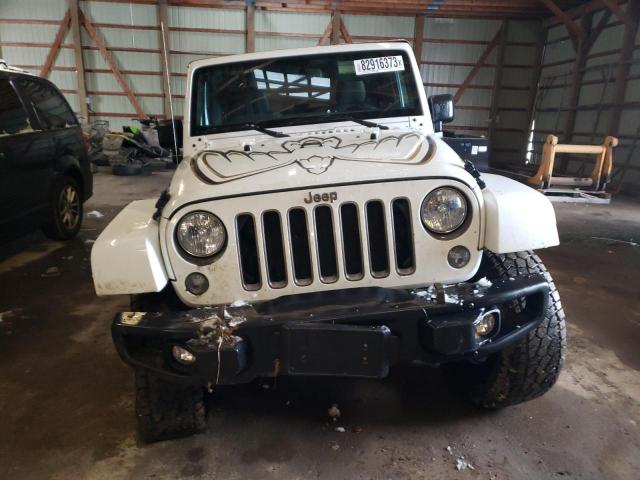 1C4AJWAG0JL917309 - 2018 JEEP WRANGLER SPORT WHITE photo 5