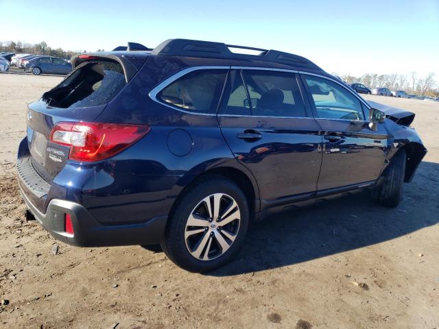 4S4BSANC7J3241156 - 2018 SUBARU OUTBACK 2.5I LIMITED BLUE photo 3