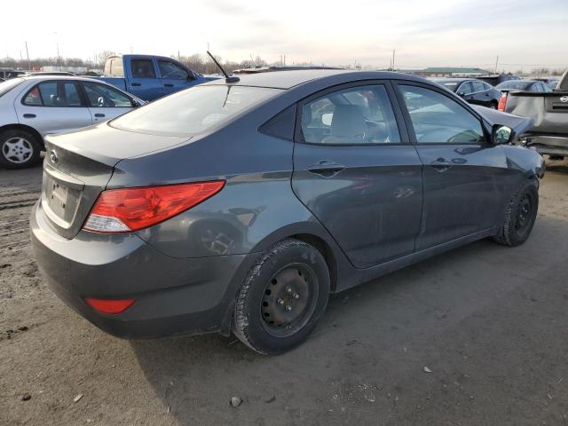 KMHCT4AE2DU413778 - 2013 HYUNDAI ACCENT GLS BLACK photo 3