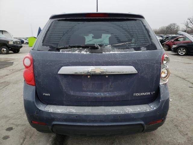 2GNFLNEK2D6386367 - 2013 CHEVROLET EQUINOX LT BLUE photo 6