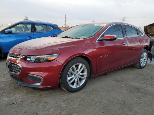 1G1ZD5ST6JF203496 - 2018 CHEVROLET MALIBU LT RED photo 1