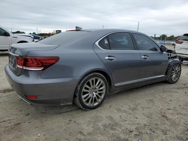 JTHBL5EF4F5133509 - 2015 LEXUS LS 460 GRAY photo 3