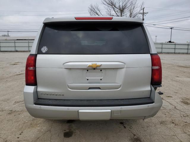 1GNSKHKC2KR311623 - 2019 CHEVROLET SUBURBAN K1500 LT SILVER photo 6