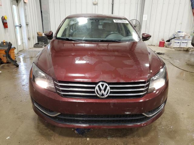 1VWBP7A34CC010679 - 2012 VOLKSWAGEN PASSAT SE Granate foto 5