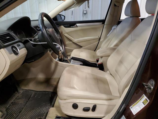 1VWBP7A34CC010679 - 2012 VOLKSWAGEN PASSAT SE Granate foto 7