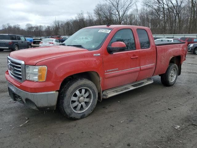 2GTEK19J581327334 - 2008 GMC SIERRA K1500 RED photo 1