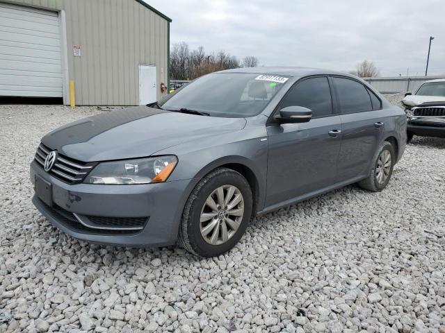 2015 VOLKSWAGEN PASSAT S, 