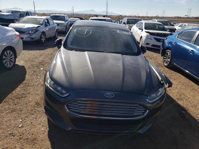 3FA6P0H74GR345149 - 2016 FORD FUSION SE CHARCOAL photo 5