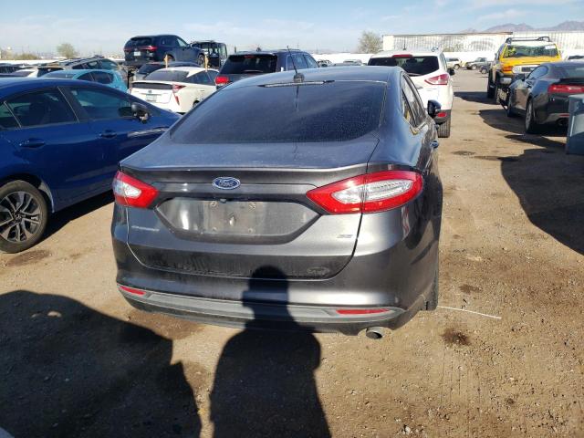 3FA6P0H74GR345149 - 2016 FORD FUSION SE CHARCOAL photo 6