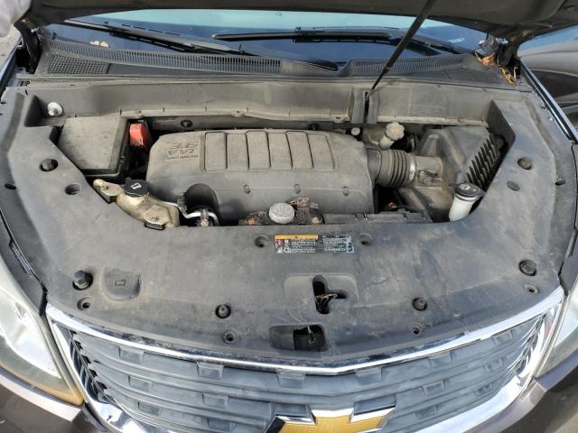 1GNKVFKD3DJ146011 - 2013 CHEVROLET TRAVERSE LS GRAY photo 11