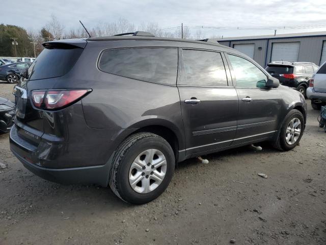 1GNKVFKD3DJ146011 - 2013 CHEVROLET TRAVERSE LS GRAY photo 3