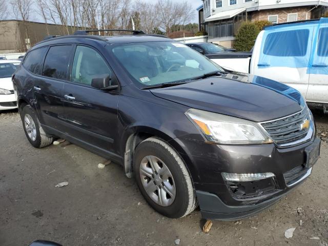 1GNKVFKD3DJ146011 - 2013 CHEVROLET TRAVERSE LS GRAY photo 4