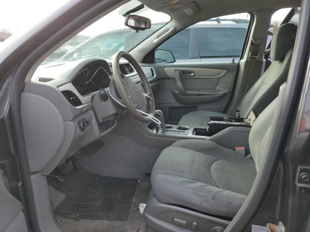 1GNKVFKD3DJ146011 - 2013 CHEVROLET TRAVERSE LS GRAY photo 7