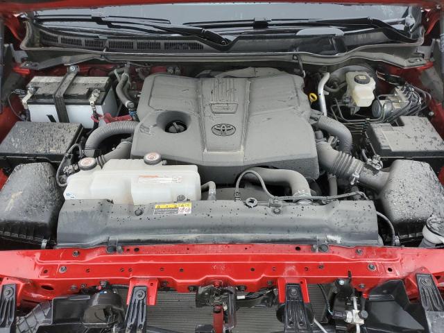 5TFLA5DA1NX044601 - 2022 TOYOTA TUNDRA DOUBLE CAB SR RED photo 11