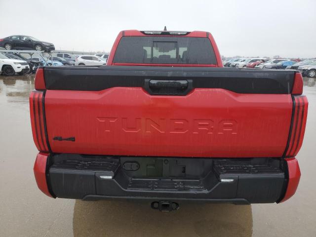 5TFLA5DA1NX044601 - 2022 TOYOTA TUNDRA DOUBLE CAB SR RED photo 6