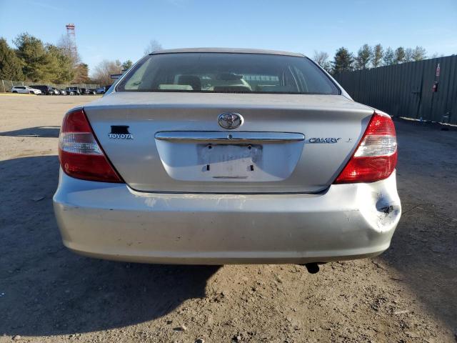 4T1BE32K84U911195 - 2004 TOYOTA CAMRY LE SILVER photo 6