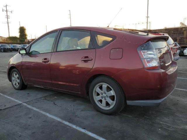 JTDKB20U840017622 - 2004 TOYOTA PRIUS BURGUNDY photo 2