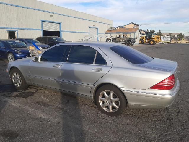 WDBNG84J83A341775 - 2003 MERCEDES-BENZ S 500 4MATIC SILVER photo 2