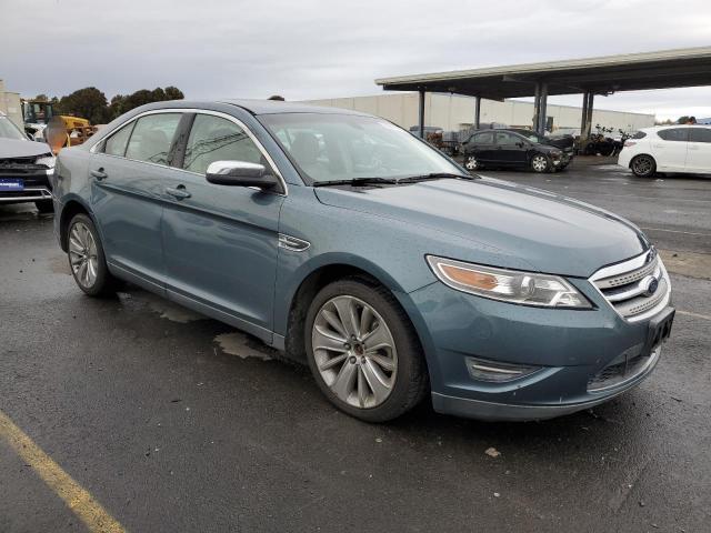 1FAHP2JW2AG124766 - 2010 FORD TAURUS LIMITED TEAL photo 4