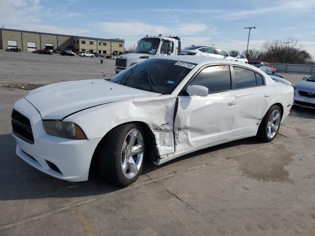 2C3CDXCTXEH256511 - 2014 DODGE CHARGER R/T WHITE photo 1