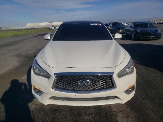 JN1EV7APXKM513959 - 2019 INFINITI Q50 LUXE WHITE photo 5