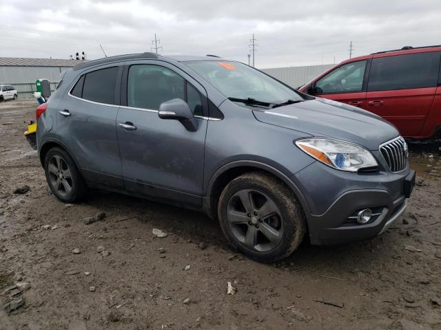 KL4CJBSB4EB680947 - 2014 BUICK ENCORE CONVENIENCE SILVER photo 4