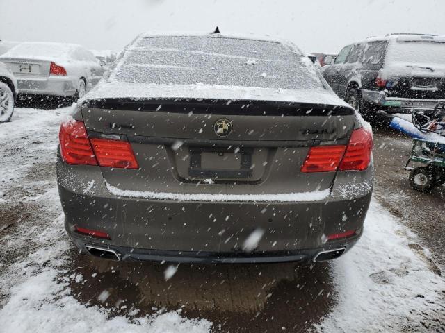 WBAKC8C53BC434319 - 2011 BMW 750 LXI BROWN photo 6