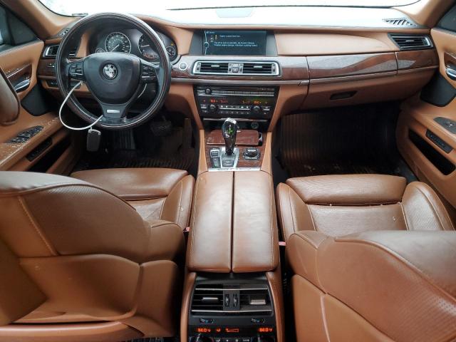 WBAKC8C53BC434319 - 2011 BMW 750 LXI BROWN photo 8