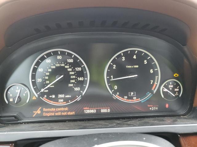 WBAKC8C53BC434319 - 2011 BMW 750 LXI BROWN photo 9