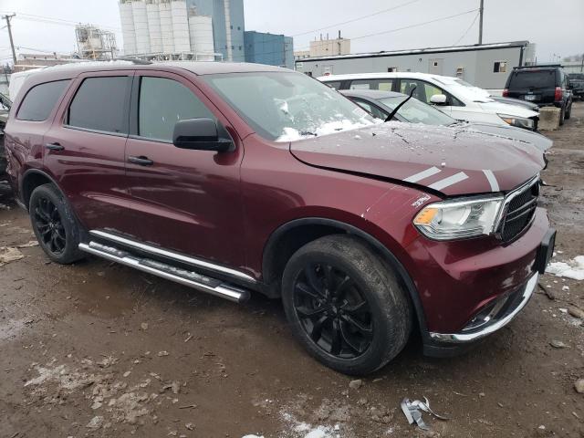 1C4RDJAG7HC709788 - 2017 DODGE DURANGO SXT RED photo 4