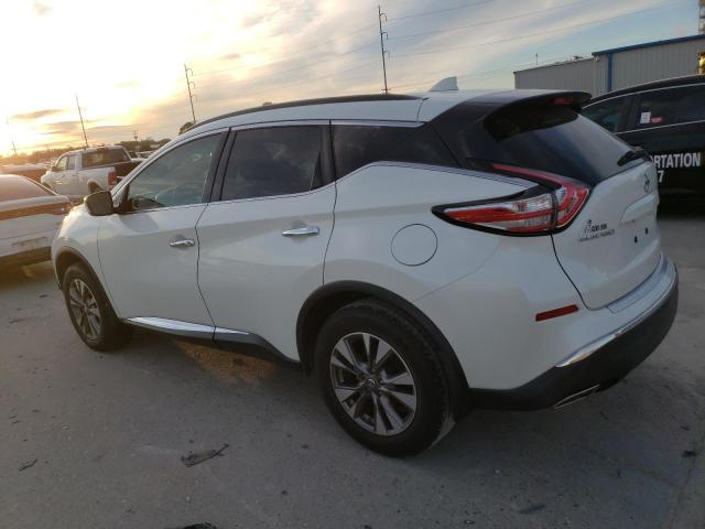 5N1AZ2MG1JN186449 - 2018 NISSAN MURANO S WHITE photo 2