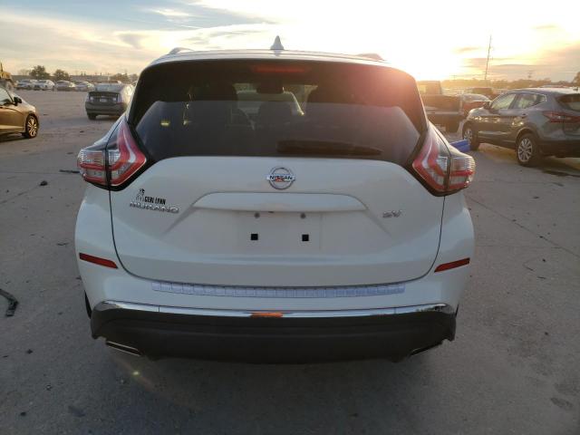 5N1AZ2MG1JN186449 - 2018 NISSAN MURANO S WHITE photo 6