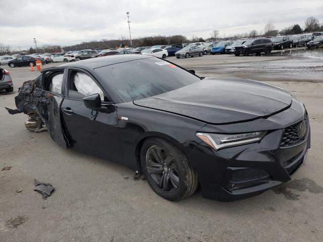 19UUB6F53MA003302 - 2021 ACURA TLX TECH A BLACK photo 4