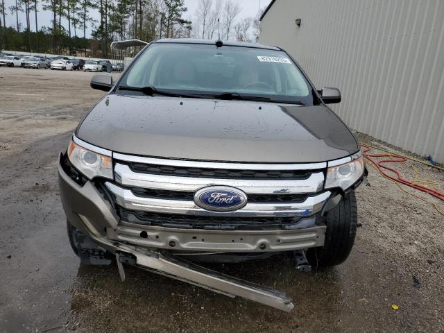 2FMDK3KC3EBB60055 - 2014 FORD EDGE LIMITED GRAY photo 5