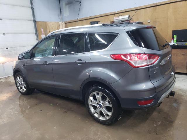 1FMCU9J92EUE24634 - 2014 FORD ESCAPE TITANIUM CHARCOAL photo 2