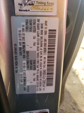 JM1CW2CL1F0185942 - 2015 MAZDA 5 TOURING Արծաթագույն լուսանկար 13