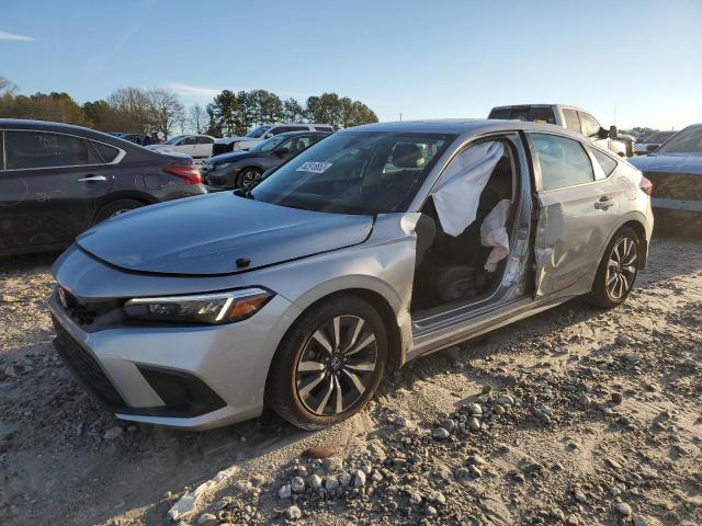 19XFL1H72NE017843 - 2022 HONDA CIVIC EXL ვერცხლისფერი ფოტო 1