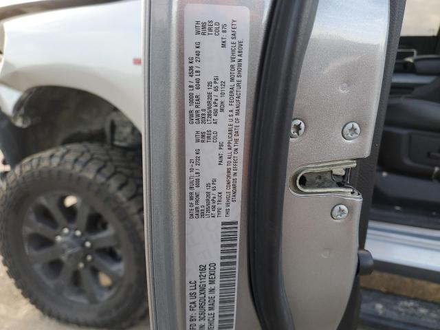 3C6UR5DLXNG112162 - 2022 RAM 2500 BIG HORN/LONE STAR SILVER photo 13