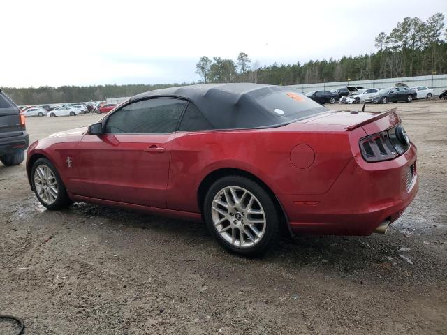 1ZVBP8EM9E5251055 - 2014 FORD MUSTANG BURGUNDY photo 2