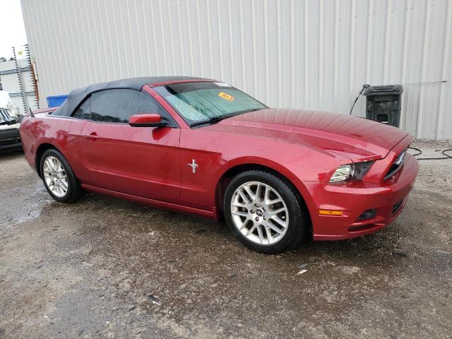 1ZVBP8EM9E5251055 - 2014 FORD MUSTANG BURGUNDY photo 4