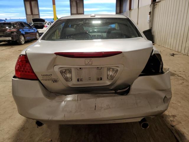 1HGCM66597A025203 - 2007 HONDA ACCORD EX SILVER photo 6