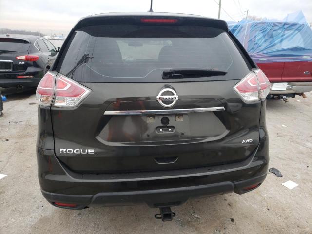 KNMAT2MV4FP544997 - 2015 NISSAN ROGUE S BLACK photo 6