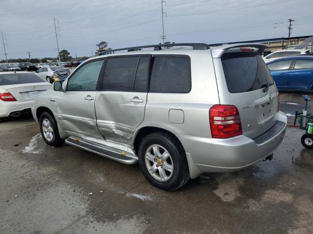 JTEGF21A830116630 - 2003 TOYOTA HIGHLANDER LIMITED SILVER photo 2