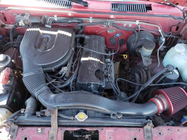 1N6SD11S5MC375144 - 1991 NISSAN TRUCK SHORT WHEELBASE RED photo 11