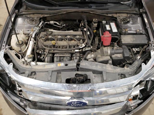 3FAHP0HA6BR221459 - 2011 FORD FUSION SE GRAY photo 11